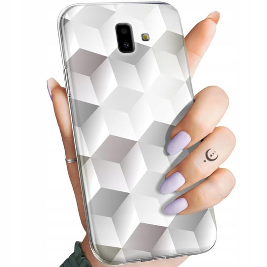 Etui Do Samsung Galaxy J6 Plus Wzory 3D Geometryczne Iluzja Obudowa Case Samsung Electronics