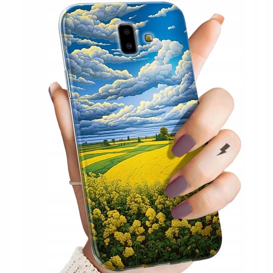 Etui Do Samsung Galaxy J6 Plus Wzory Chmury Niebo Błękit Obudowa Pokrowiec Samsung Electronics