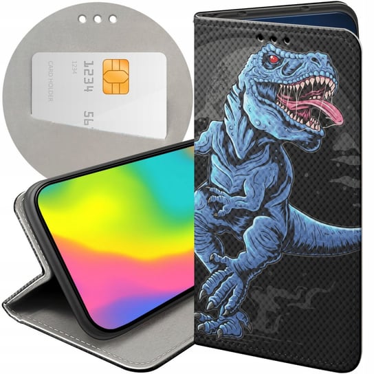 Etui Do Samsung Galaxy J6 Plus Wzory Dinozaury Reptilia Prehistoryczne Case Samsung Electronics