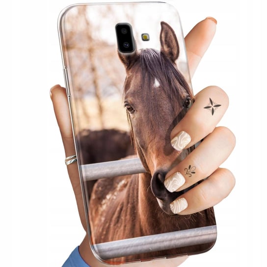 Etui Do Samsung Galaxy J6 Plus Wzory Konie Kuce Pegazy Obudowa Pokrowiec Samsung Electronics