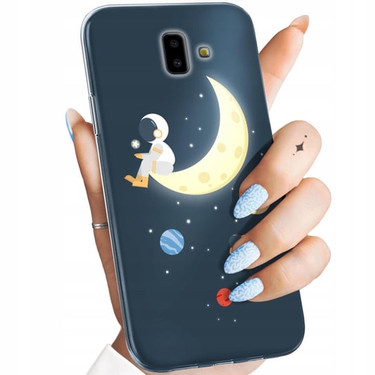 Etui Do Samsung Galaxy J6 Plus Wzory Księżyc Gwiazdy Kosmos Planety Obudowa Samsung Electronics