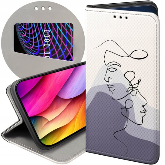 ETUI DO SAMSUNG GALAXY J7 2017 WZORY CONTINUOUS LINE-ART KRESKA LINIE CASE Samsung Electronics