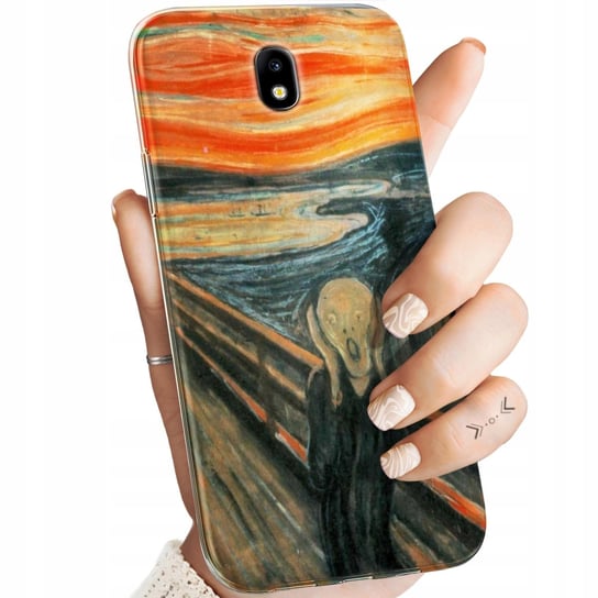 Etui Do Samsung Galaxy J7 2017 Wzory Edvard Munch Krzyk Malarstwo Obudowa Samsung Electronics