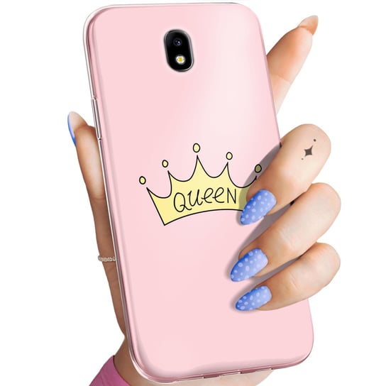 Etui Do Samsung Galaxy J7 2017 Wzory Księżniczka Queen Princess Obudowa Samsung