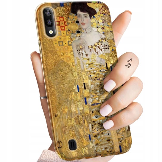 Etui Do Samsung Galaxy M10 Wzory Klimt Gustav Pocałunek Obudowa Pokrowiec Samsung