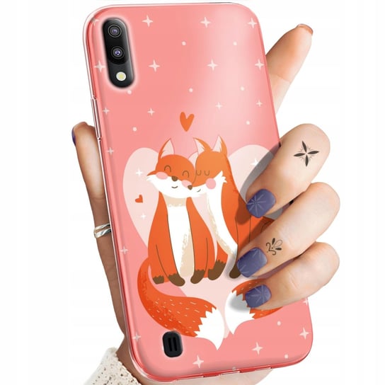 Etui Do Samsung Galaxy M10 Wzory Love Miłość Zakochanie Obudowa Pokrowiec Samsung Electronics