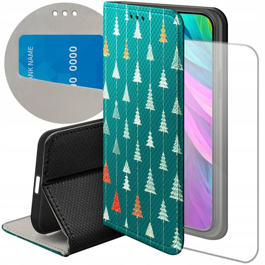 Etui Do Samsung Galaxy M11 Wzory Choinka Święta Boże Narodzenie Case +Szkło Hello Case