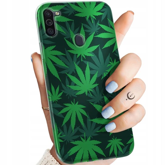 Etui Do Samsung Galaxy M11 Wzory Dla Palaczy Smoker Weed Joint Obudowa Case Samsung