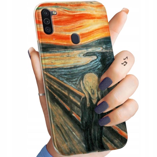 Etui Do Samsung Galaxy M11 Wzory Edvard Munch Krzyk Malarstwo Obudowa Case Samsung