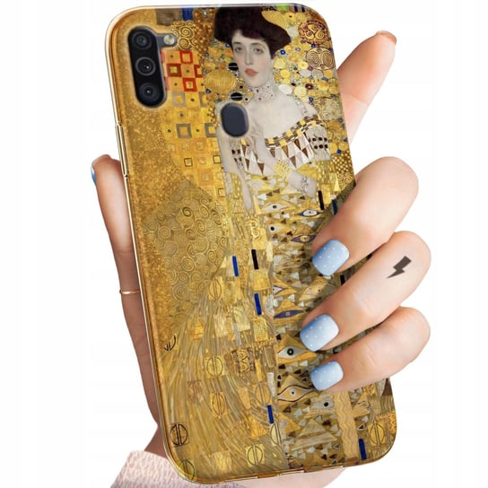 Etui Do Samsung Galaxy M11 Wzory Klimt Gustav Pocałunek Obudowa Pokrowiec Samsung Electronics