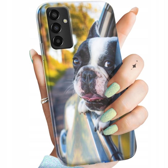 Etui Do Samsung Galaxy M13 Wzory Mops Buldog Francuski Angielski Obudowa Samsung Electronics