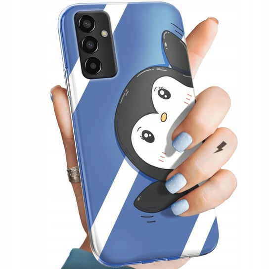 Etui Do Samsung Galaxy M13 Wzory Pingwinek Pingwin Happy Feet Obudowa Case Samsung Electronics