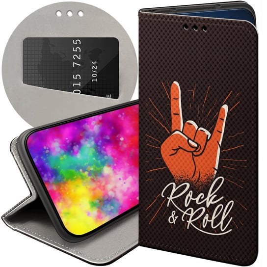 ETUI DO SAMSUNG GALAXY M13 WZORY ROCKOWE ROCK ROCK AND ROLL GITARA PUNK Samsung Electronics