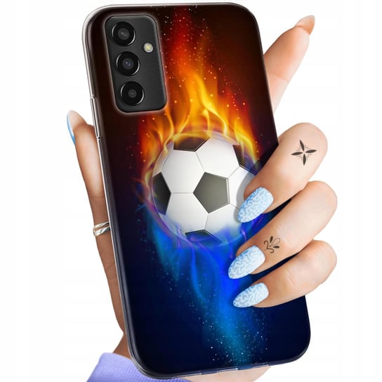 Etui Do Samsung Galaxy M13 Wzory Sport Piłkarskie Piłka Nożna Obudowa Case Samsung