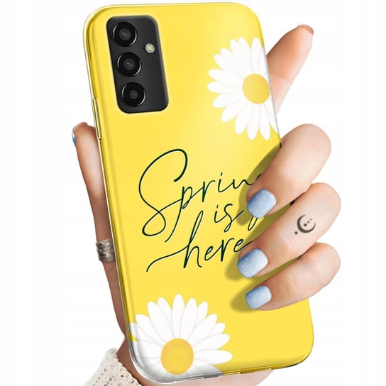 Etui Do Samsung Galaxy M13 Wzory Wiosna Wiosenne Spring Obudowa Pokrowiec Samsung