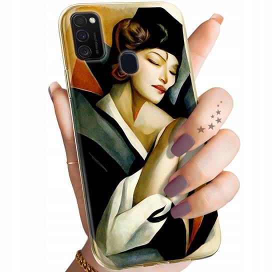 Etui Do Samsung Galaxy M21 Wzory Art Deco Łempicka Tamara Barbier Obudowa Samsung Electronics