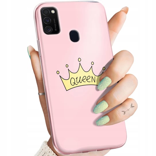 Etui Do Samsung Galaxy M21 Wzory Księżniczka Queen Princess Obudowa Case Samsung