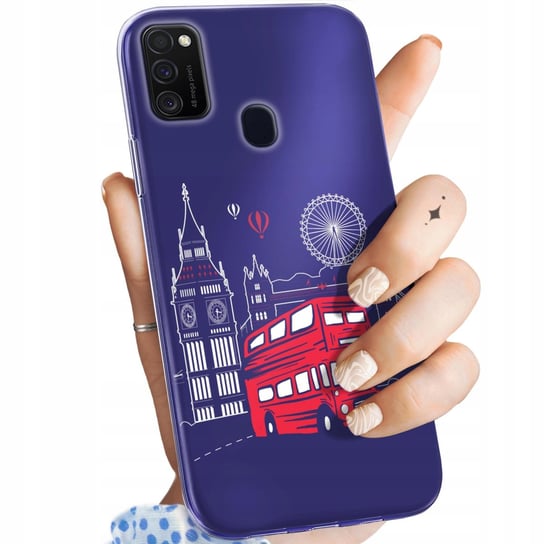 ETUI DO SAMSUNG GALAXY M21 WZORY TRAVEL PODRÓŻ PRZYGODA OBUDOWA POKROWIEC Samsung Electronics