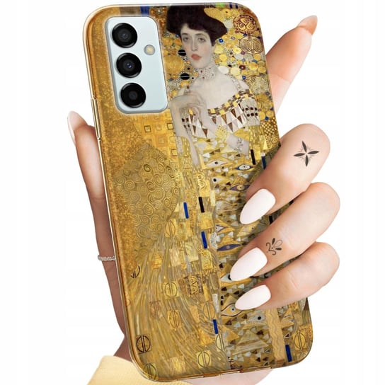 Etui Do Samsung Galaxy M23 5G Wzory Klimt Gustav Pocałunek Obudowa Case Samsung Electronics