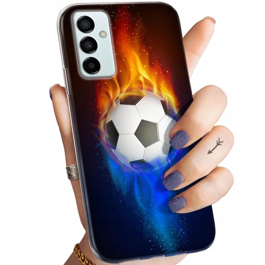 Etui Do Samsung Galaxy M23 5G Wzory Sport Piłkarskie Piłka Nożna Obudowa Samsung