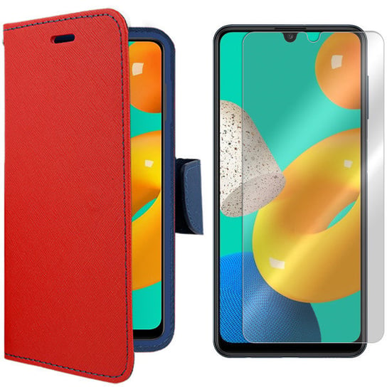 Etui Do Samsung Galaxy M32 Sm-M325 Fancy +Szkło 9H VegaCom