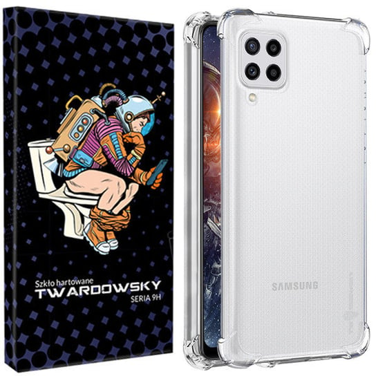Etui Do Samsung Galaxy M32 Twardowsky Air + Szkło TWARDOWSKY
