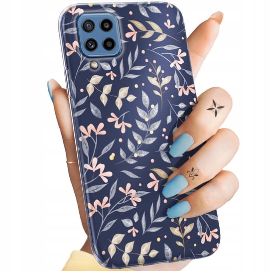 Etui Do Samsung Galaxy M32 Wzory Floral Botanika Bukiety Obudowa Pokrowiec Samsung Electronics