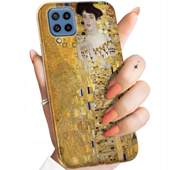 Etui Do Samsung Galaxy M32 Wzory Klimt Gustav Pocałunek Obudowa Pokrowiec Samsung