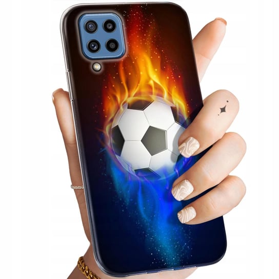 Etui Do Samsung Galaxy M32 Wzory Sport Piłkarskie Piłka Nożna Obudowa Case Samsung Electronics