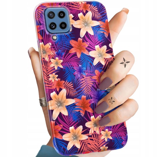 Etui Do Samsung Galaxy M32 Wzory Tropic Tropikalne Tropiki Egzotyka Obudowa Samsung Electronics