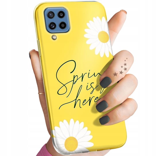 Etui Do Samsung Galaxy M32 Wzory Wiosna Wiosenne Spring Obudowa Pokrowiec Samsung Electronics