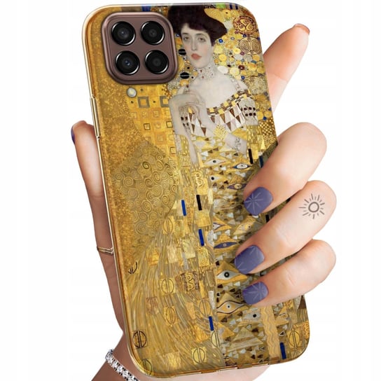Etui Do Samsung Galaxy M33 5G Wzory Klimt Gustav Pocałunek Obudowa Case Samsung