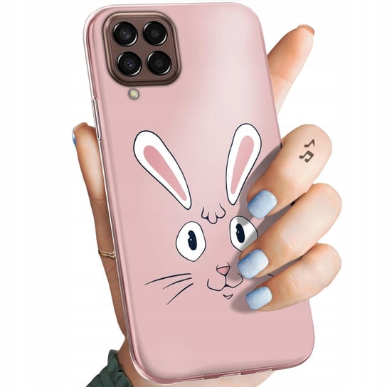 Etui Do Samsung Galaxy M33 5G Wzory Królik Zając Bunny Obudowa Pokrowiec Samsung