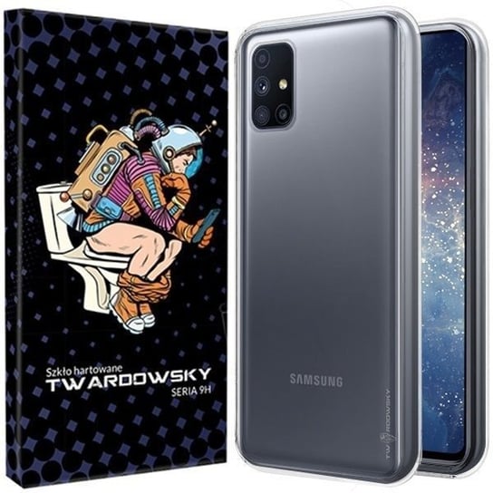 ETUI DO SAMSUNG GALAXY M51 TWARDOWSKY LESS + SZKŁO TWARDOWSKY