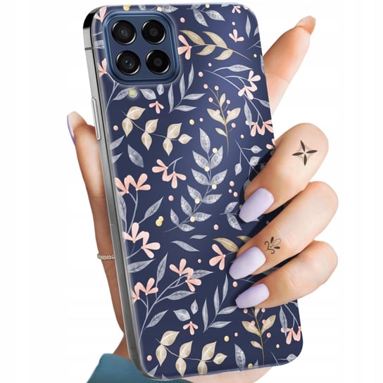 Etui Do Samsung Galaxy M53 5G Wzory Floral Botanika Bukiety Obudowa Case Samsung Electronics