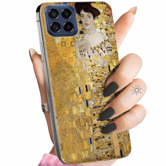 Etui Do Samsung Galaxy M53 5G Wzory Klimt Gustav Pocałunek Obudowa Case Samsung Electronics