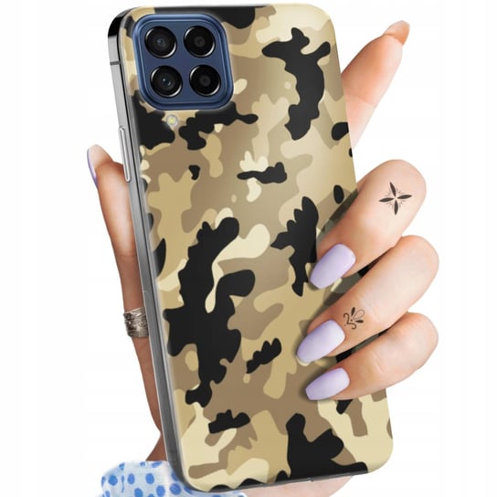 Etui Do Samsung Galaxy M53 5G Wzory Moro Wojskowe Militarne Obudowa Case Samsung Electronics