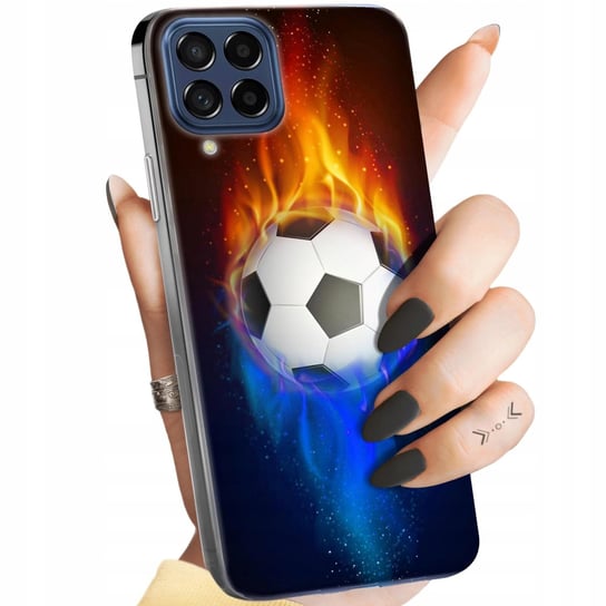 Etui Do Samsung Galaxy M53 5G Wzory Sport Piłkarskie Piłka Nożna Obudowa Samsung Electronics