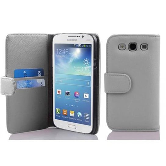 Etui Do Samsung Galaxy MEGA 5.8 w BIAŁY MAGNEZOWY Pokrowiec Portfel Case Cover Obudowa Cadorabo Cadorabo