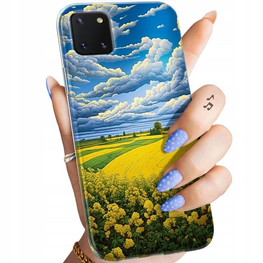 Etui Do Samsung Galaxy Note 10 Lite Wzory Chmury Niebo Błękit Obudowa Case Samsung