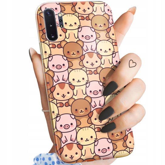 Etui Do Samsung Galaxy Note 10 Plus Wzory Zwierzęta Pieski Kotki Lamy Case Samsung