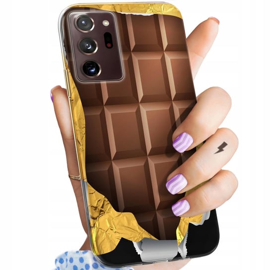 Etui Do Samsung Galaxy Note 20 Plus Wzory Czekolada Choco Słodycze Obudowa Samsung