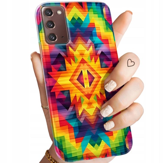 ETUI DO SAMSUNG GALAXY NOTE 20 WZORY AZTECKIE AZTEC AZTECY OBUDOWA CASE Samsung Electronics