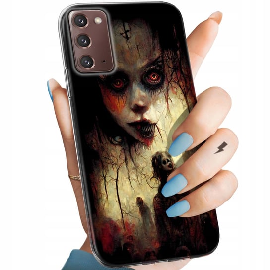 Etui Do Samsung Galaxy Note 20 Wzory Halloween Zombie Dynie Czaszki Wampiry Samsung