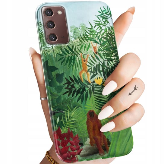 Etui Do Samsung Galaxy Note 20 Wzory Henri Rousseau Pejzaż Malarz Obudowa Samsung Electronics