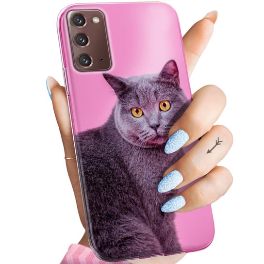 Etui Do Samsung Galaxy Note 20 Wzory Koty Kotki Kociaki Obudowa Pokrowiec Samsung