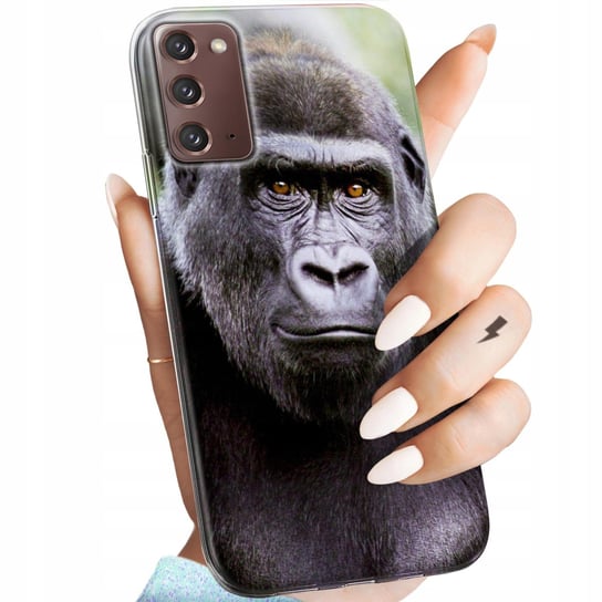 Etui Do Samsung Galaxy Note 20 Wzory Małpki Małpa Nosacz Obudowa Pokrowiec Samsung
