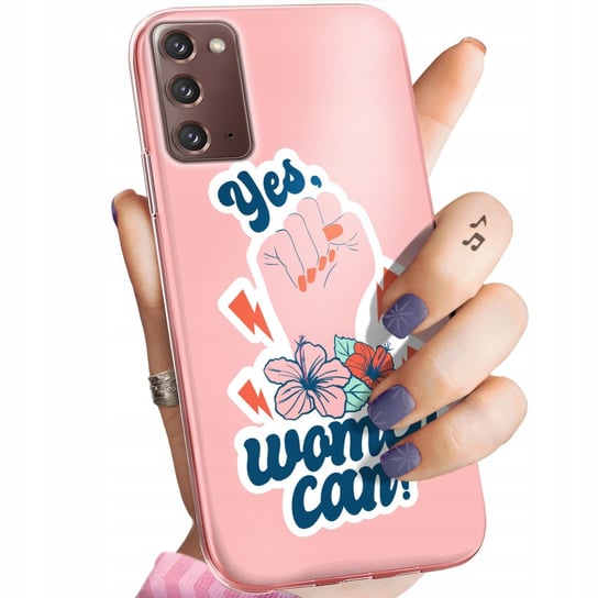 Etui Do Samsung Galaxy Note 20 Wzory Siła Kobiet Girl Power Feminizm Case Samsung Electronics