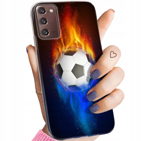 Etui Do Samsung Galaxy Note 20 Wzory Sport Piłkarskie Piłka Nożna Obudowa Samsung