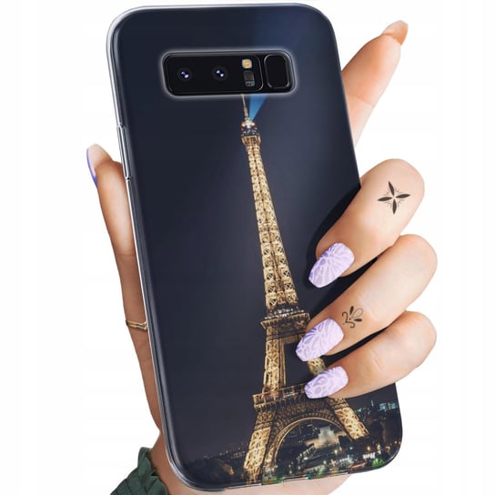 Etui Do Samsung Galaxy Note 8 Wzory Paryż Francja Eiffel Obudowa Pokrowiec Samsung Electronics